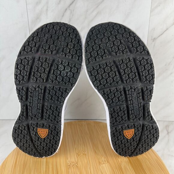 Hoka One One Bondi SR Womens Size 9 White Slip Resistant Sneakers Shoes 1110521 - Picture 6 of 8